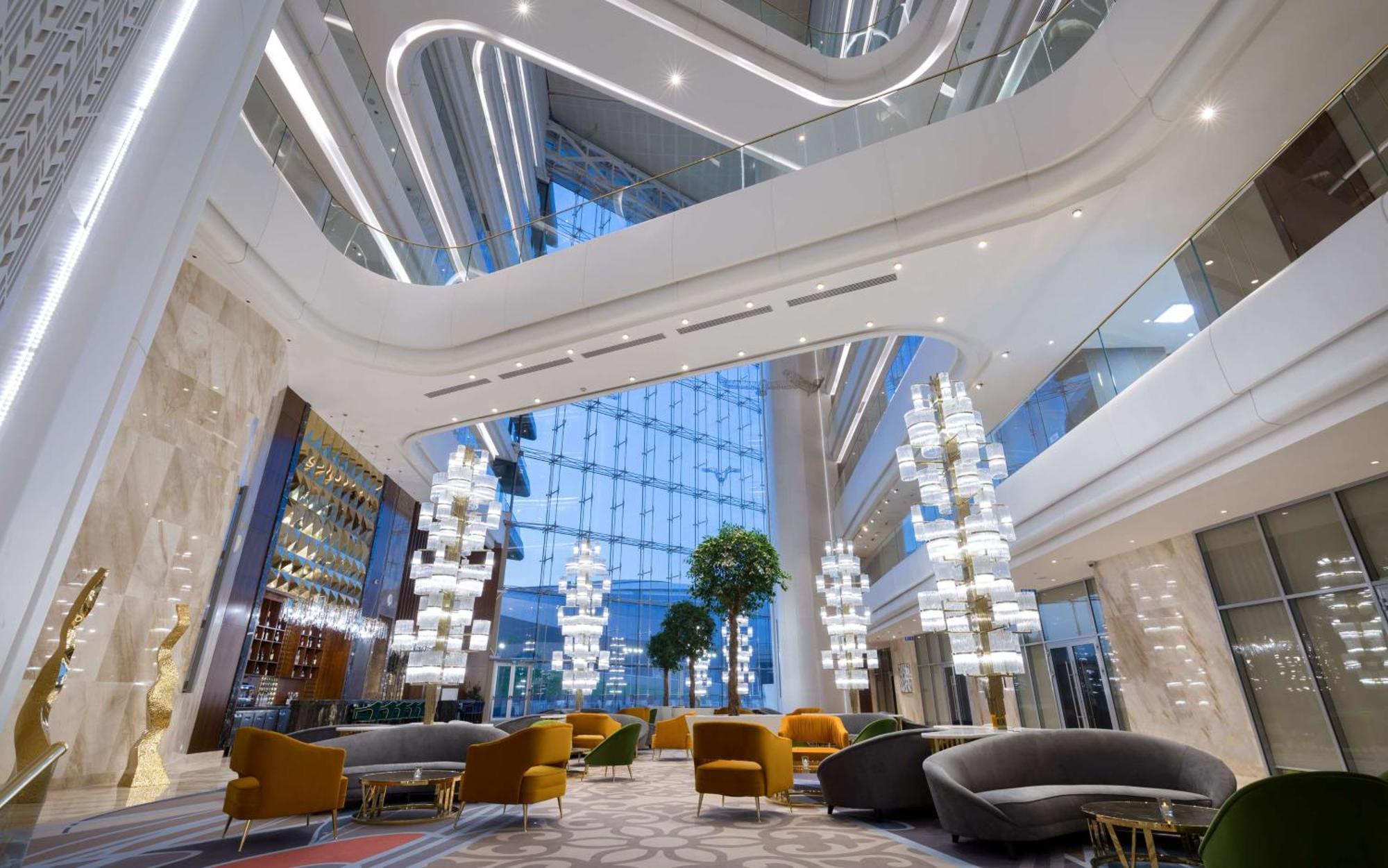מלון Hilton Astana מראה חיצוני תמונה
